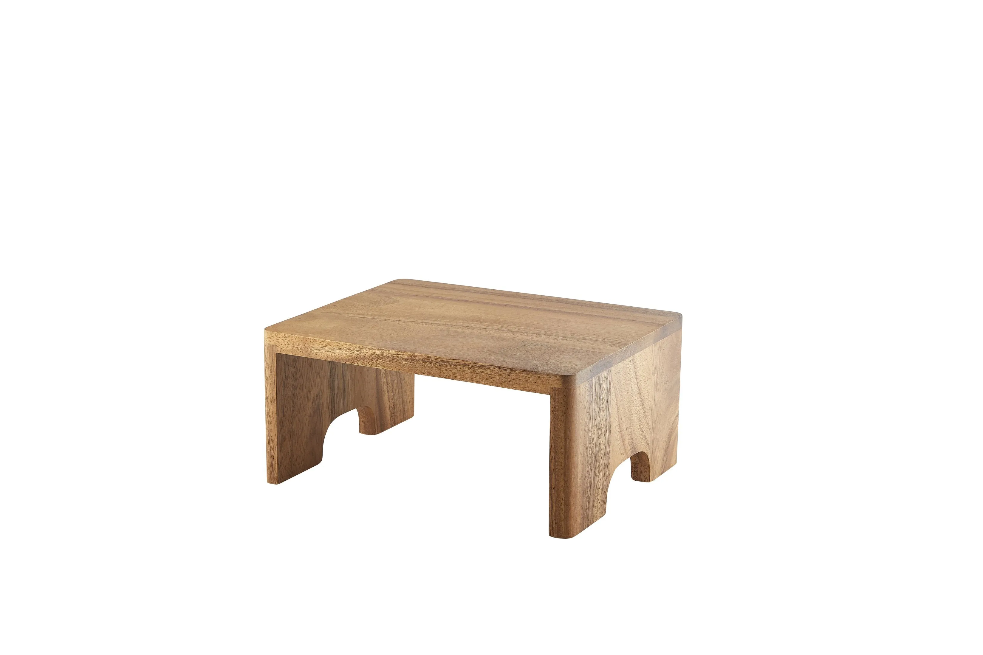 Acacia Wood GN Buffet Riser GN 1/4 10cm (H)