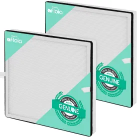 Afloia Original 3-Stage Filter, Compatible with Europa Air Purifier, Remove 99.99% Pets Hair Dander Odor Dust Smoke Mold Pollen, 2 Packs
