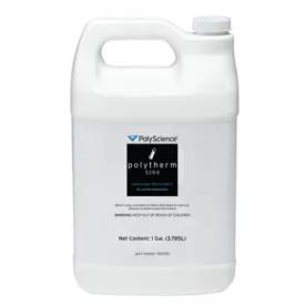 Bath fluid Polyscience range  100 to  200°C visc. 125cSt at 25°C pk. 3.8L