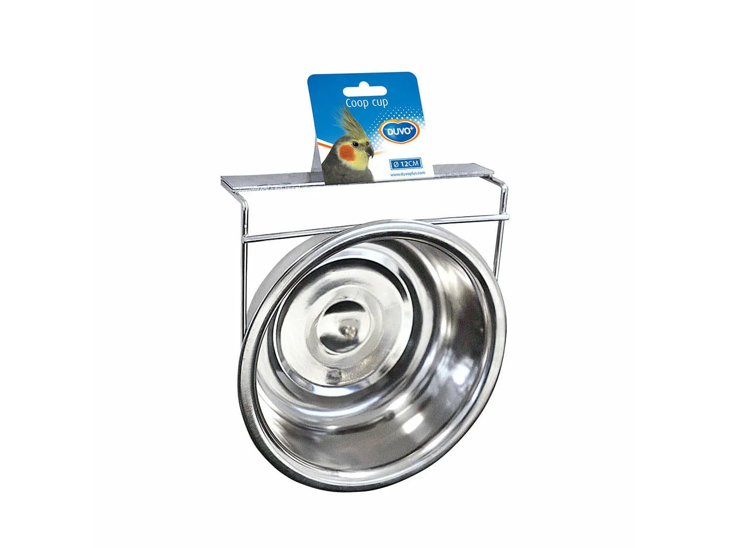 BIRD COOP CUP INOX   1 SCREW M - ø12CM