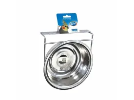 BIRD COOP CUP INOX   1 SCREW M - ø12CM