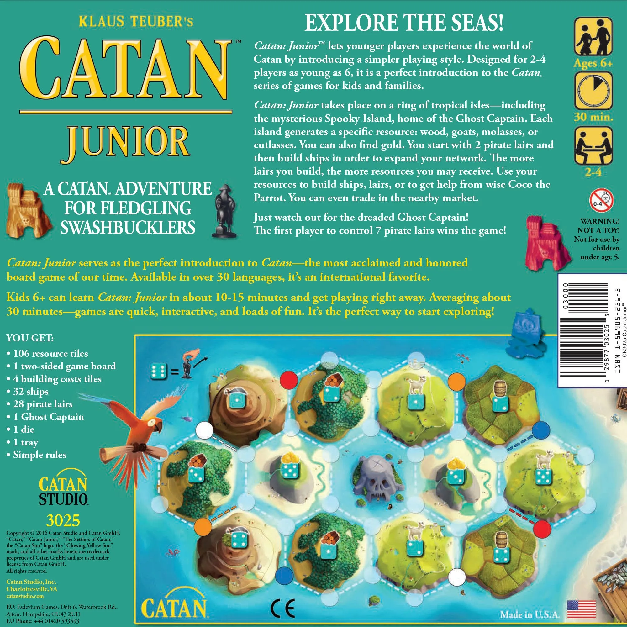 CATAN Junior | Board Game for Kids