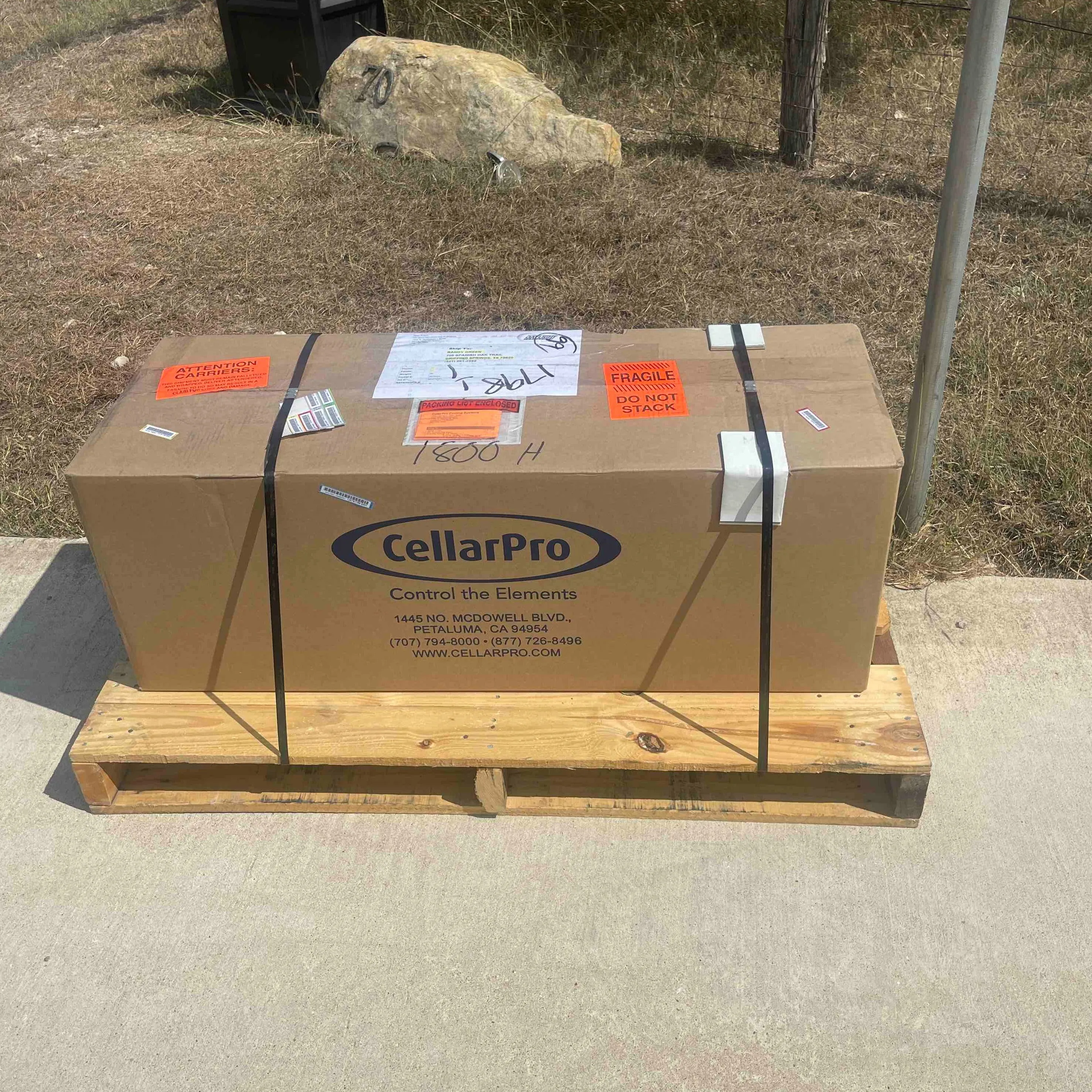 CellarPro 1800H Houdini Cooling Unit (Up to 400 cubic feet)