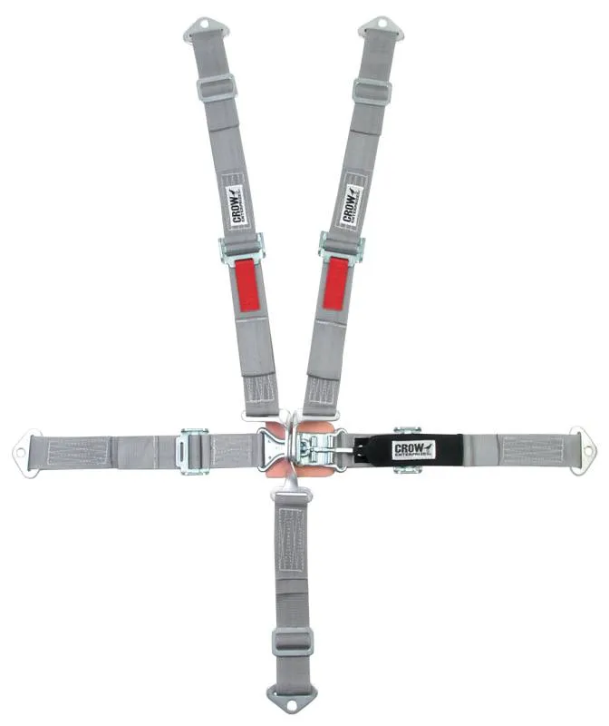 Crow 5-Way Latch & Link 2" Quarter Midget Harness - SFI 16.2 - Blue