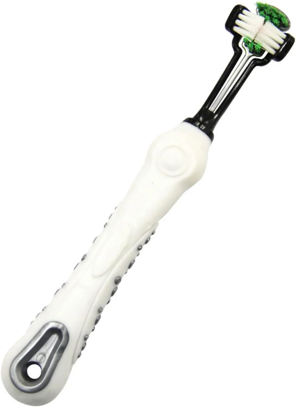 Dog Toothbrush for Dogs & Cats Care Triple-Head Puppy Toothbrush for Small Large Breed Dogs Teeth