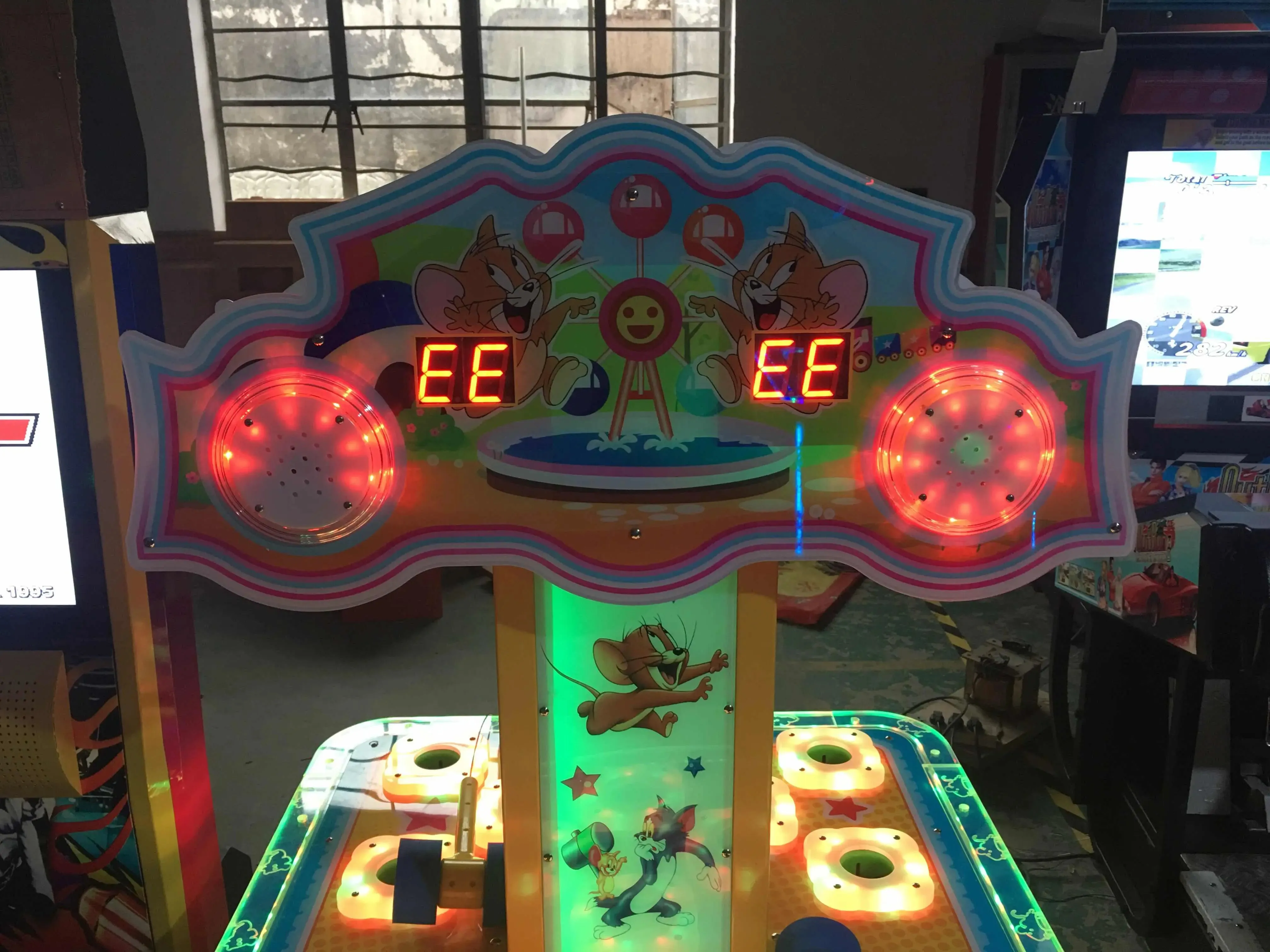 DOUBLE PLAY HAMSTER game machine for kids coin operated Lottery Ticket Redemption games