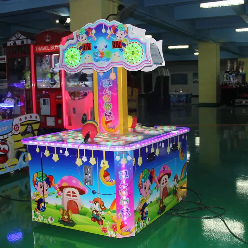 DOUBLE PLAY HAMSTER game machine for kids coin operated Lottery Ticket Redemption games
