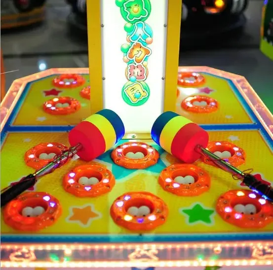 DOUBLE PLAY HAMSTER game machine for kids coin operated Lottery Ticket Redemption games