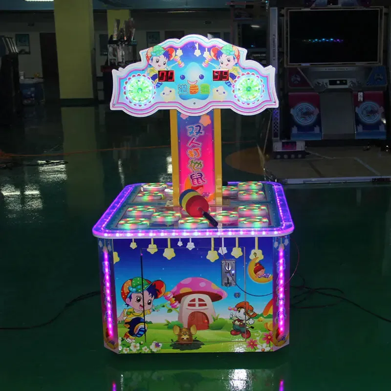 DOUBLE PLAY HAMSTER game machine for kids coin operated Lottery Ticket Redemption games