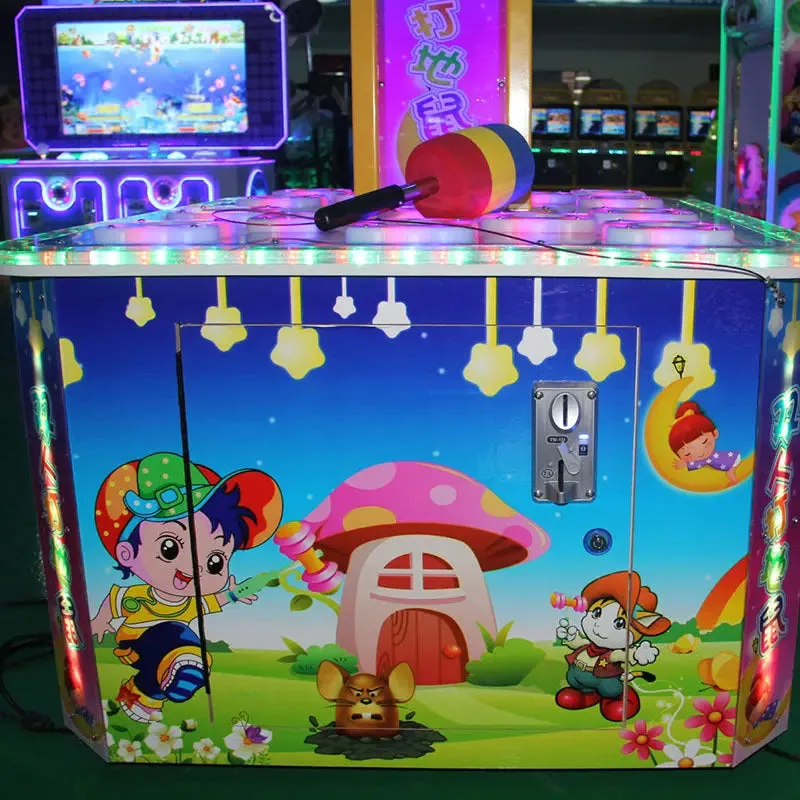 DOUBLE PLAY HAMSTER game machine for kids coin operated Lottery Ticket Redemption games