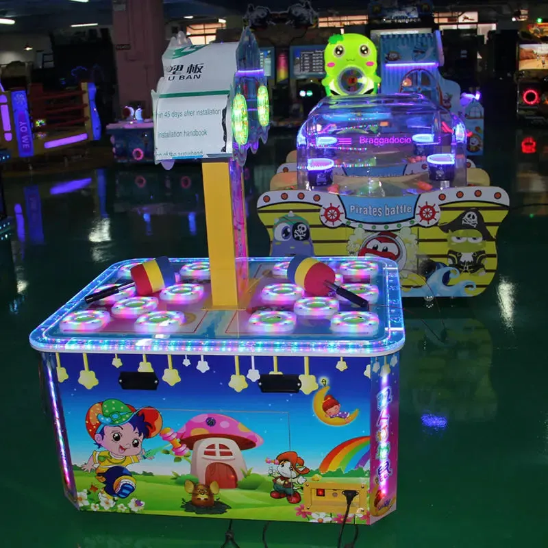 DOUBLE PLAY HAMSTER game machine for kids coin operated Lottery Ticket Redemption games