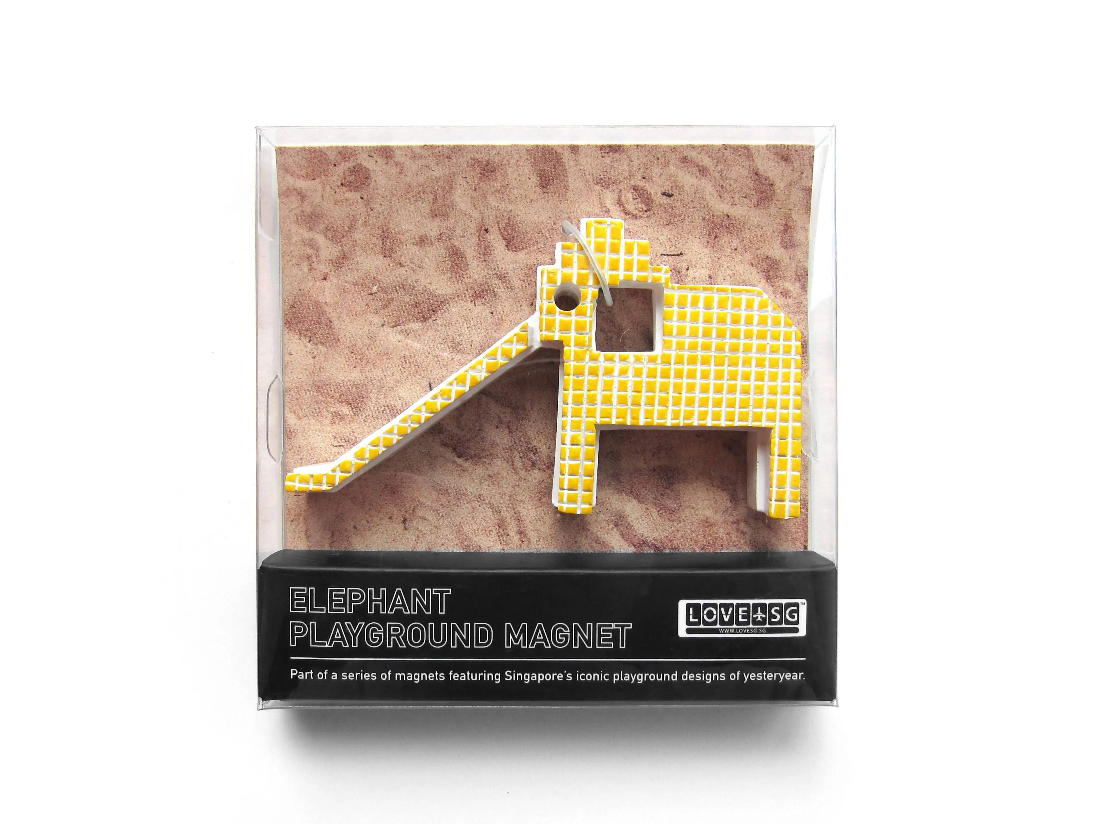 Elephant Playground Magnet