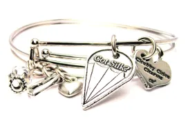Got Silk Expandable Bangle Bracelet Set