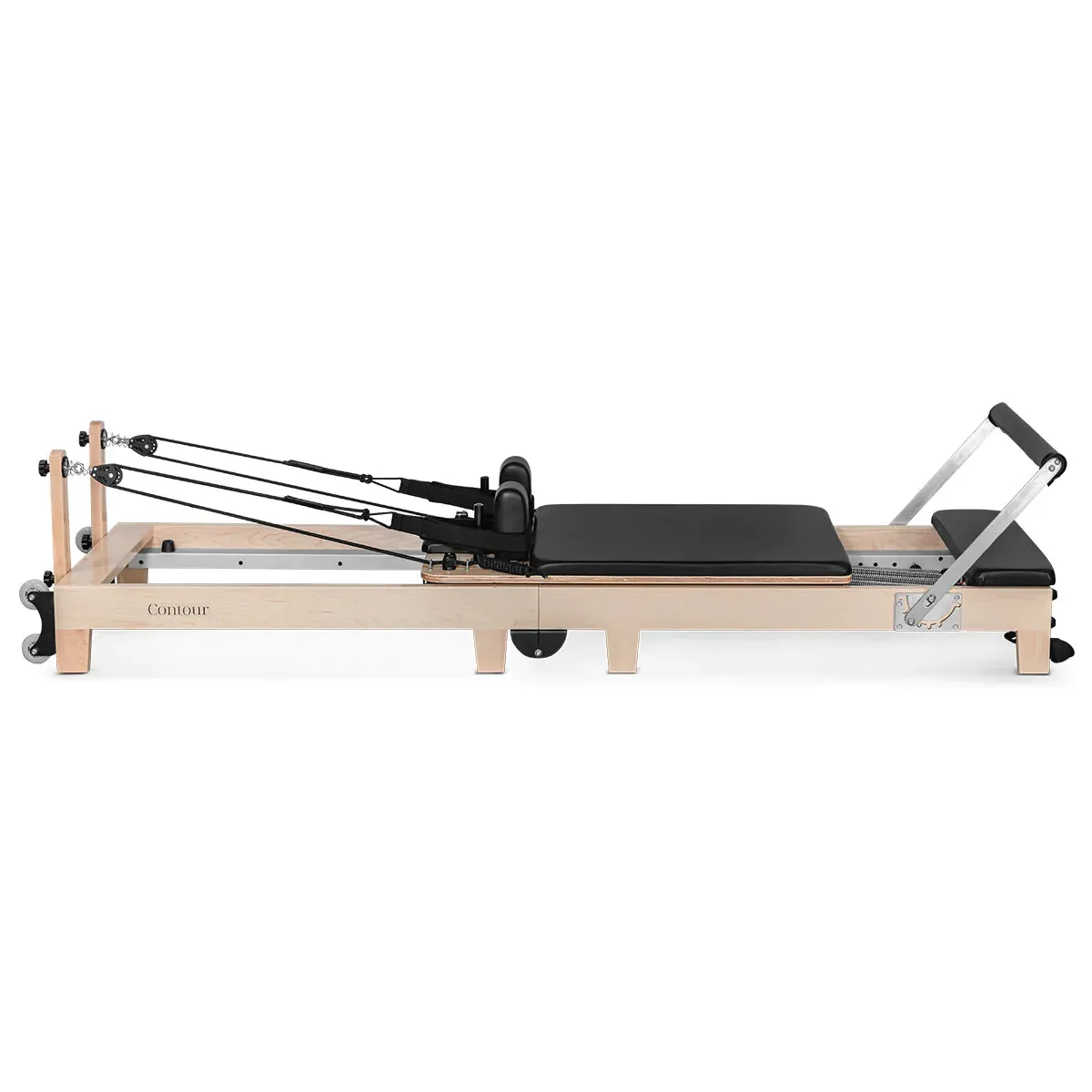 Lifespan Fitness Contour Folding Wooden Pilates Reformer Set