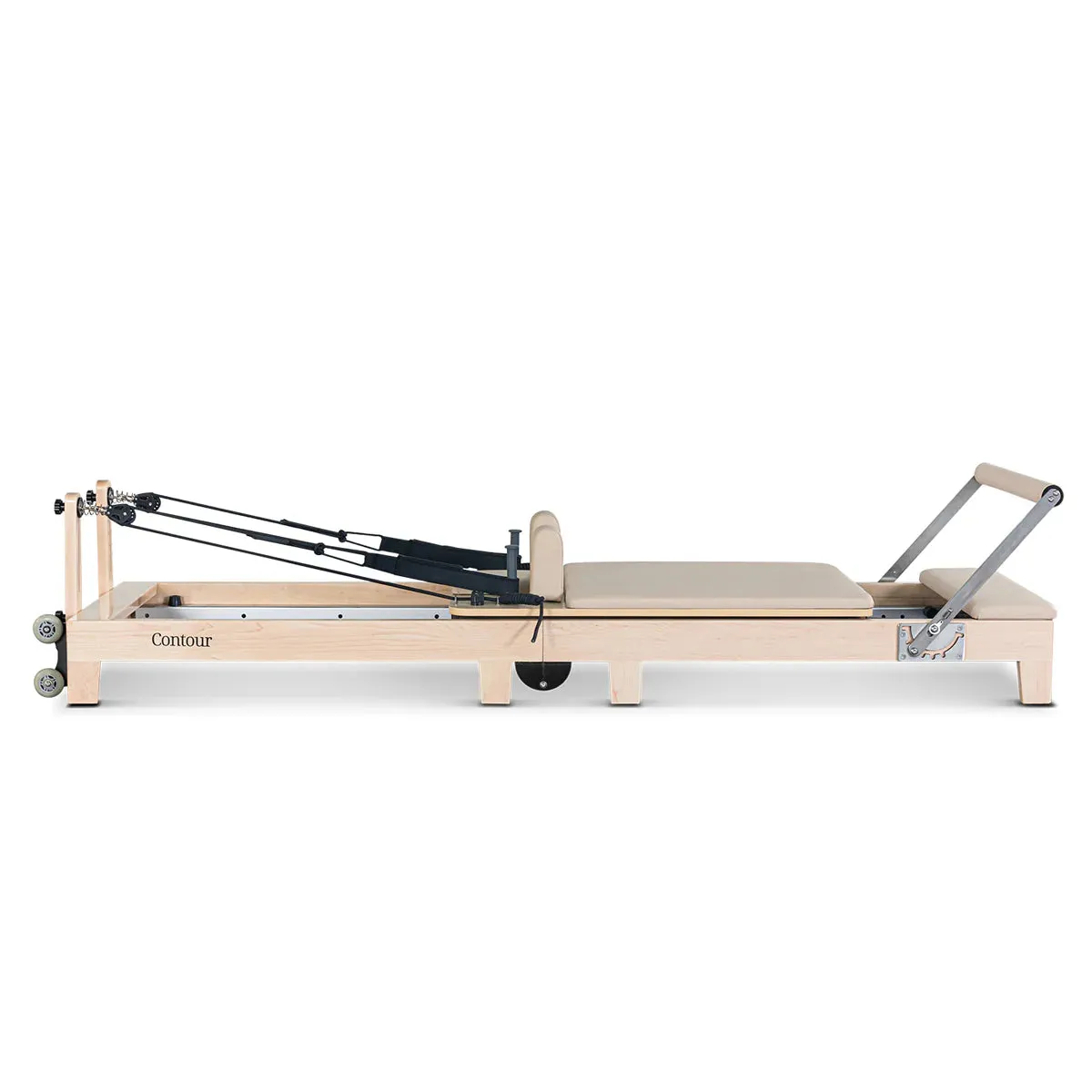 Lifespan Fitness Contour Folding Wooden Pilates Reformer Set