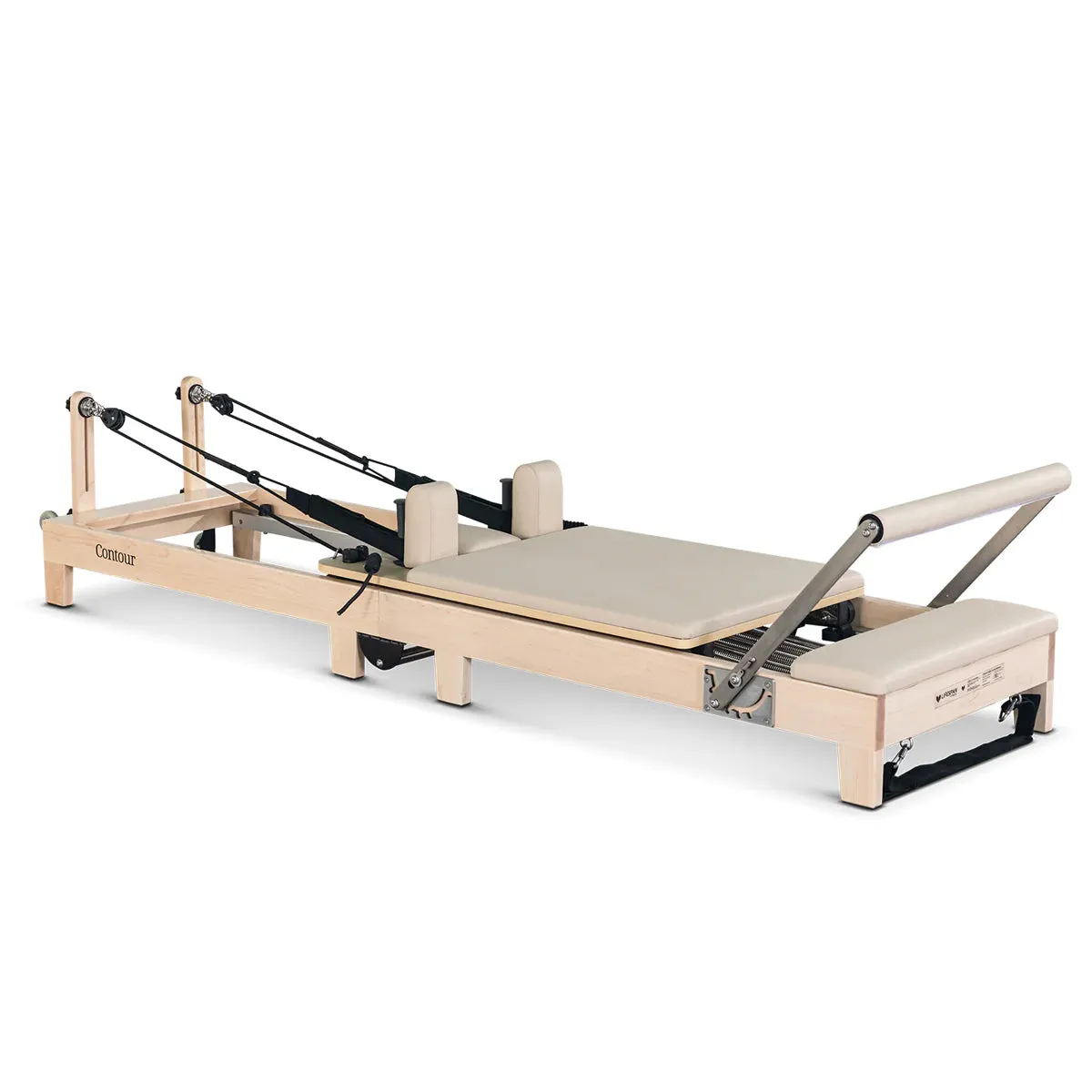 Lifespan Fitness Contour Folding Wooden Pilates Reformer Set