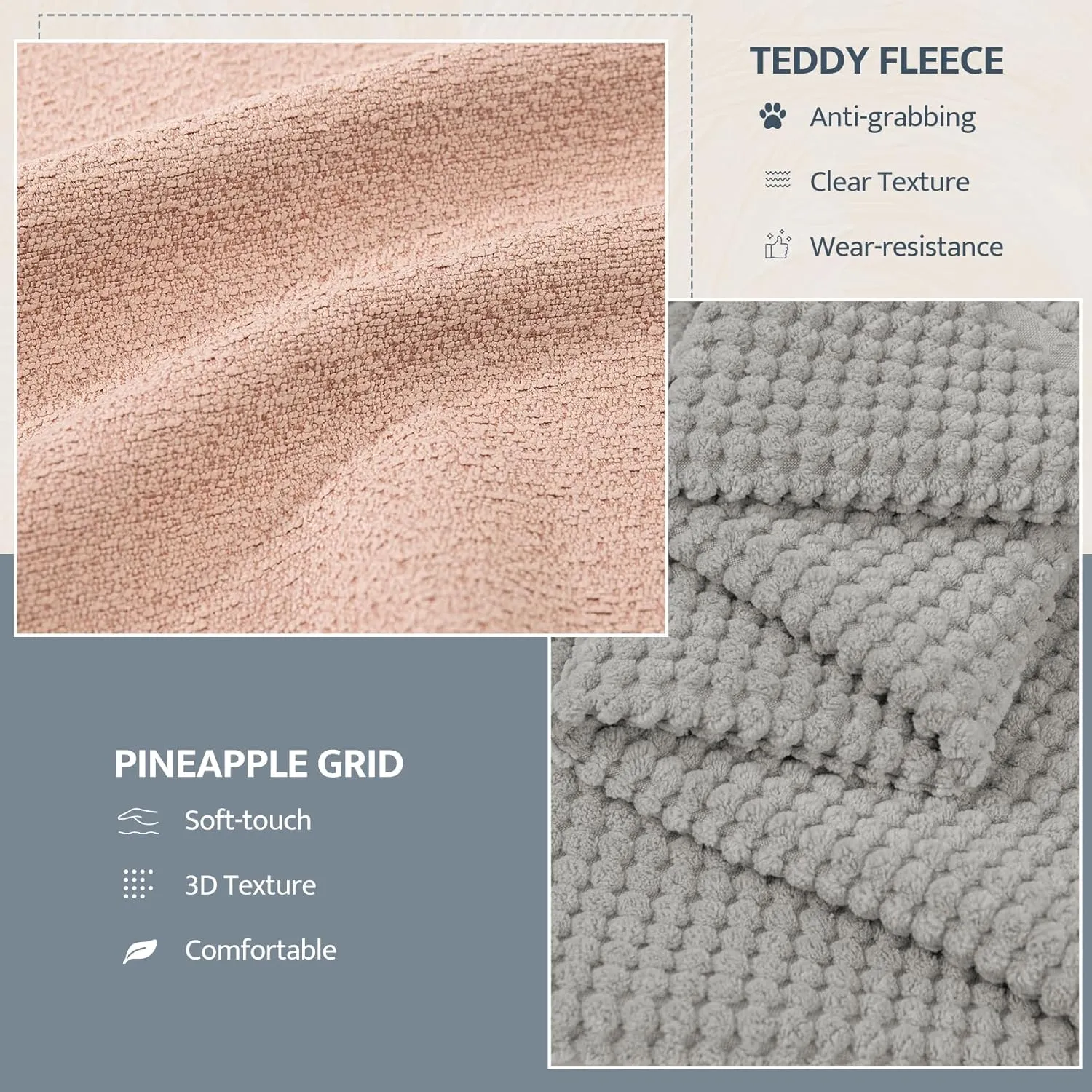 mudilun Custom Bench Cushion Window Seat Cushion Indoor Non-Slip Bench Cushions for Indoor Furniture 70D High Resilience Sponge Bay Window Cushion