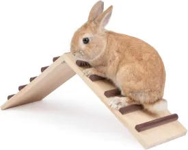 Niteangel Wooden Cage Bridge for Rabbits, Guinea Pigs and Chinchilla, Large Size