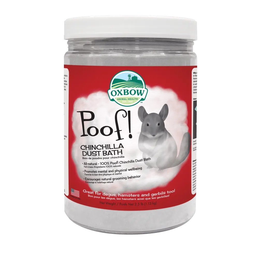 POOF! Chinchilla Dust Bath - 2lb.