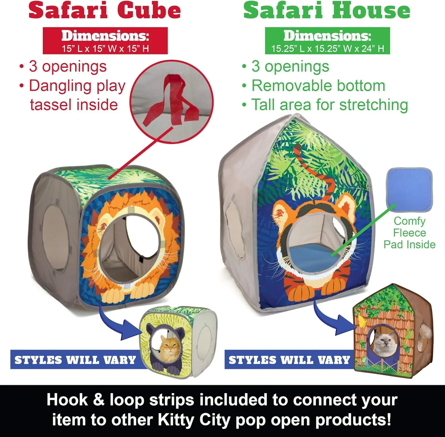 Pop-Up Safari Hut Play House
