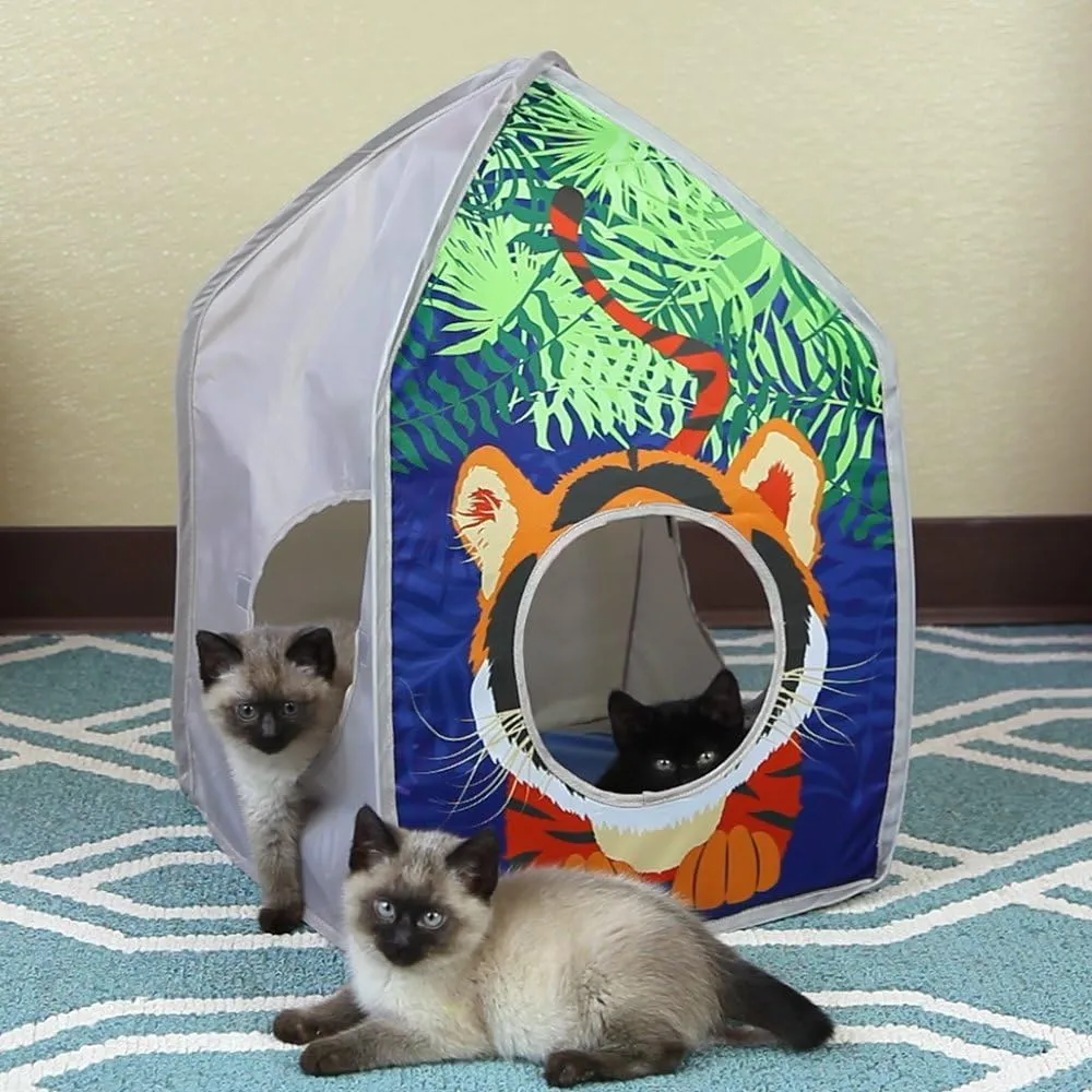 Pop-Up Safari Hut Play House