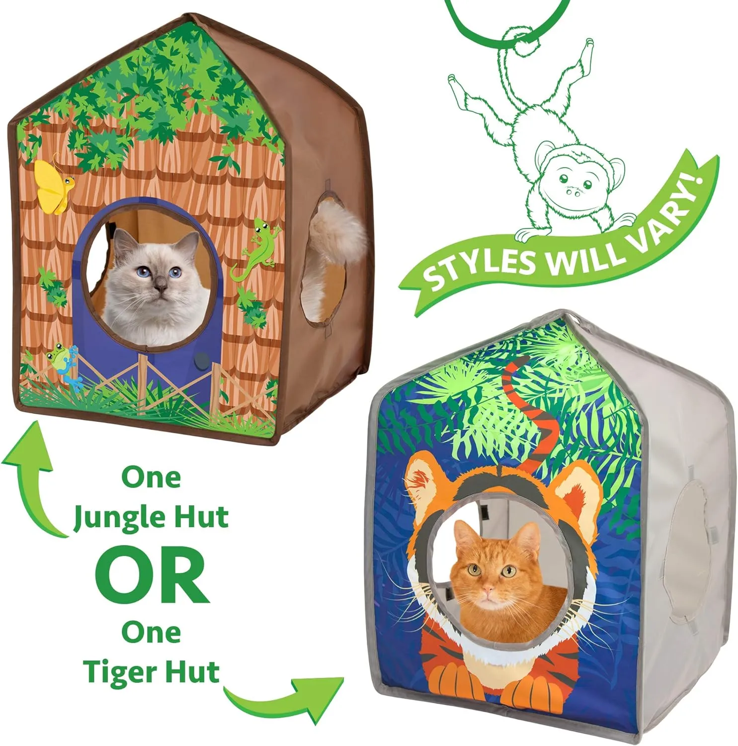 Pop-Up Safari Hut Play House