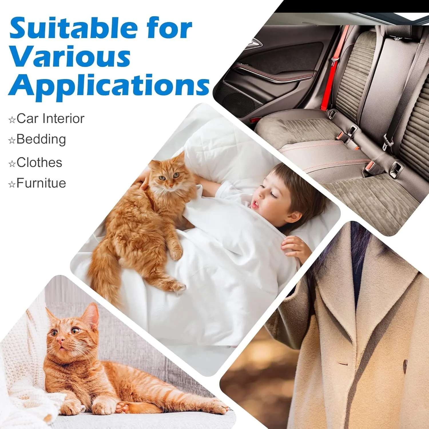 Portable Lint Remover,Reusable Cat Hair RemoverDog Hair Remover,Lint Shaver,Carpet Scraper,Clothes Fur Fuzz Brush for Carpet,Clothing,Car Mats,Couch,Furniture Rugs Pink