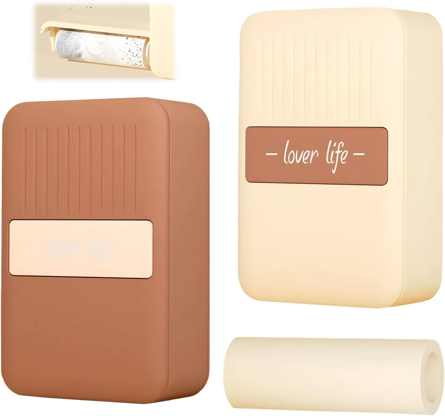 Portable Lint Roller Reusable,3 in 1 Washable Lint Roller Reusable,Pet Hair Remover,Powerful Adhesion,for Pet Hair,Clothing,Bedding