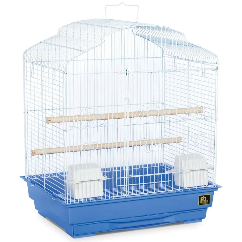 Prevue Pet Products 4-Pack Economy Dometop Cockatiel Cage, 18 by 14-Inch, Colors Vary