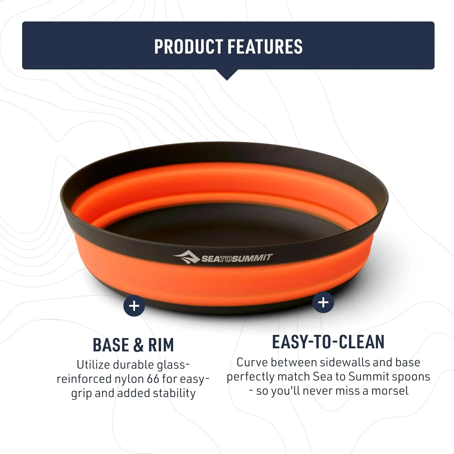 Sea to Summit Frontier Ultralight Collapsible Bowl