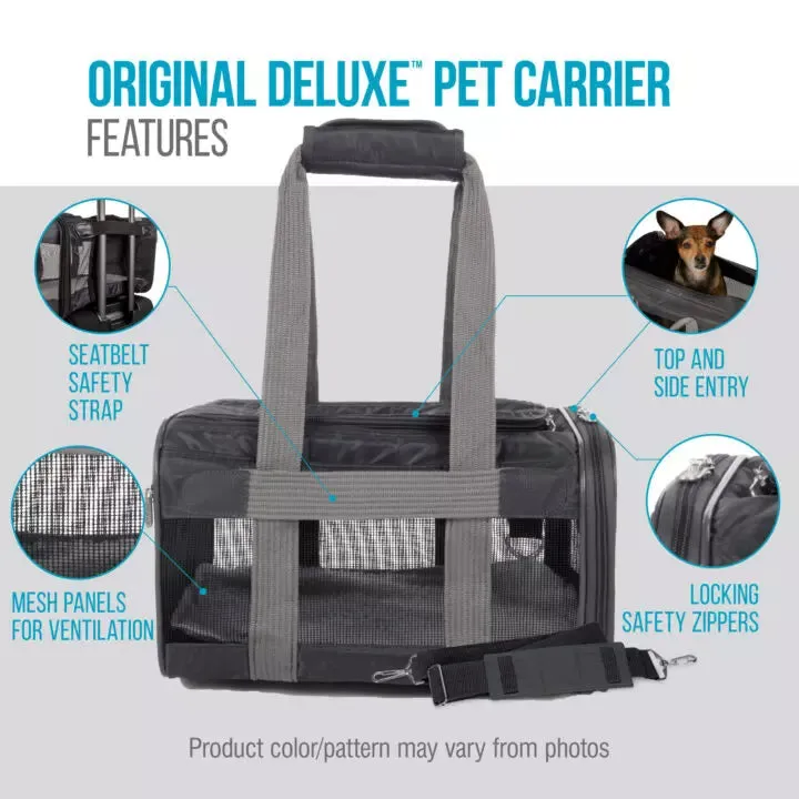 Sherpa - The Original Deluxe Pet Carrier - Black