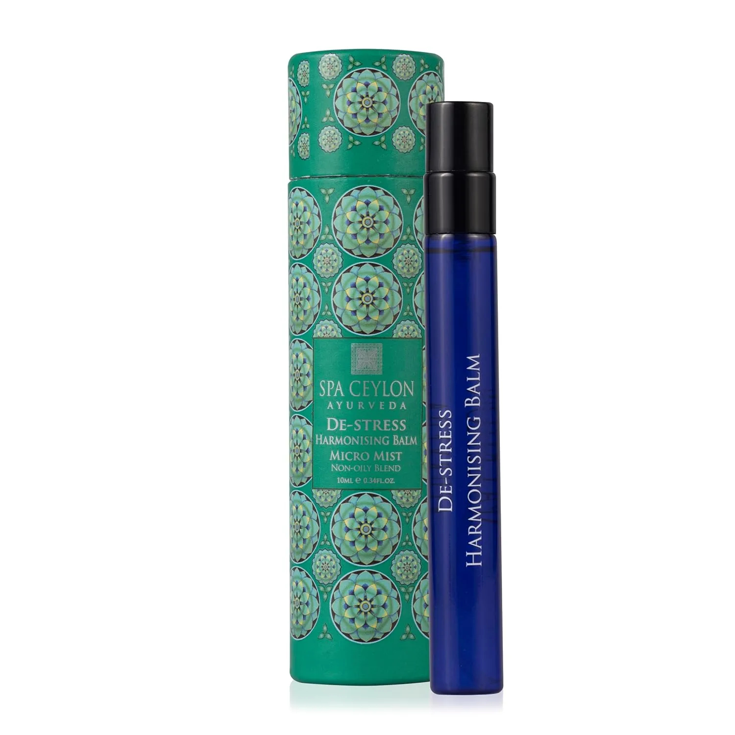 SPA CEYLON DE-STRESS Harmonising Balm micro mist | Instant Cooling Relief | Spray Bottle |Natural & Silicone-Free | Soothes Skin |Paraben-Free | Suitable for all skin types