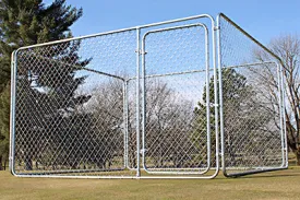 Stephens Pipe SPS Bronze Kennels 10'Wx 10'L x 6'H Complete Kennel (10' x 10' x 6')